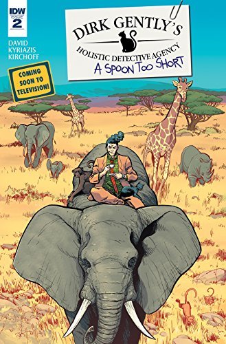 Dirk Gently's Holistic Detective Agency: A Spoon Too Short book cover 2