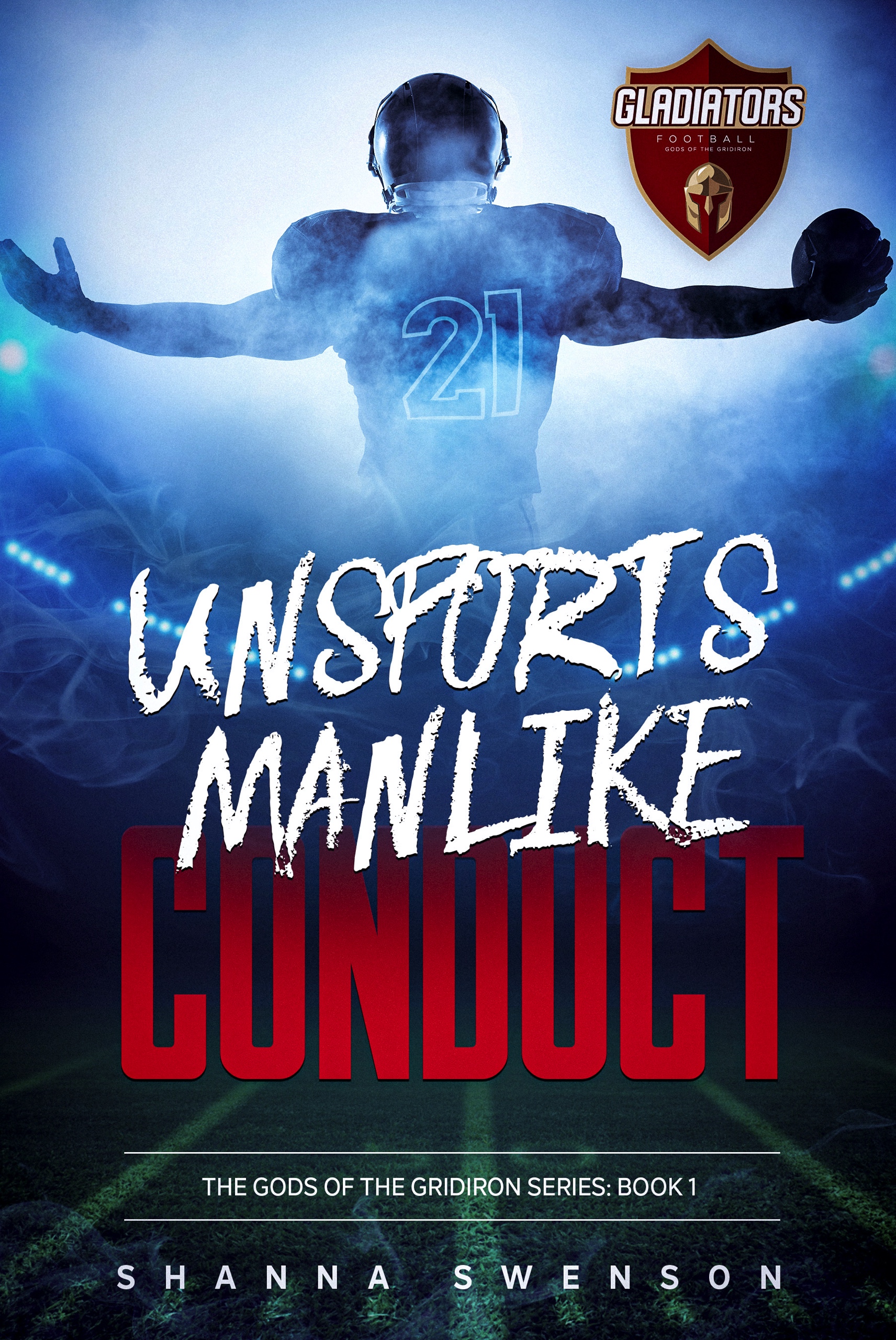 The Gods of the Gridiron book cover 1