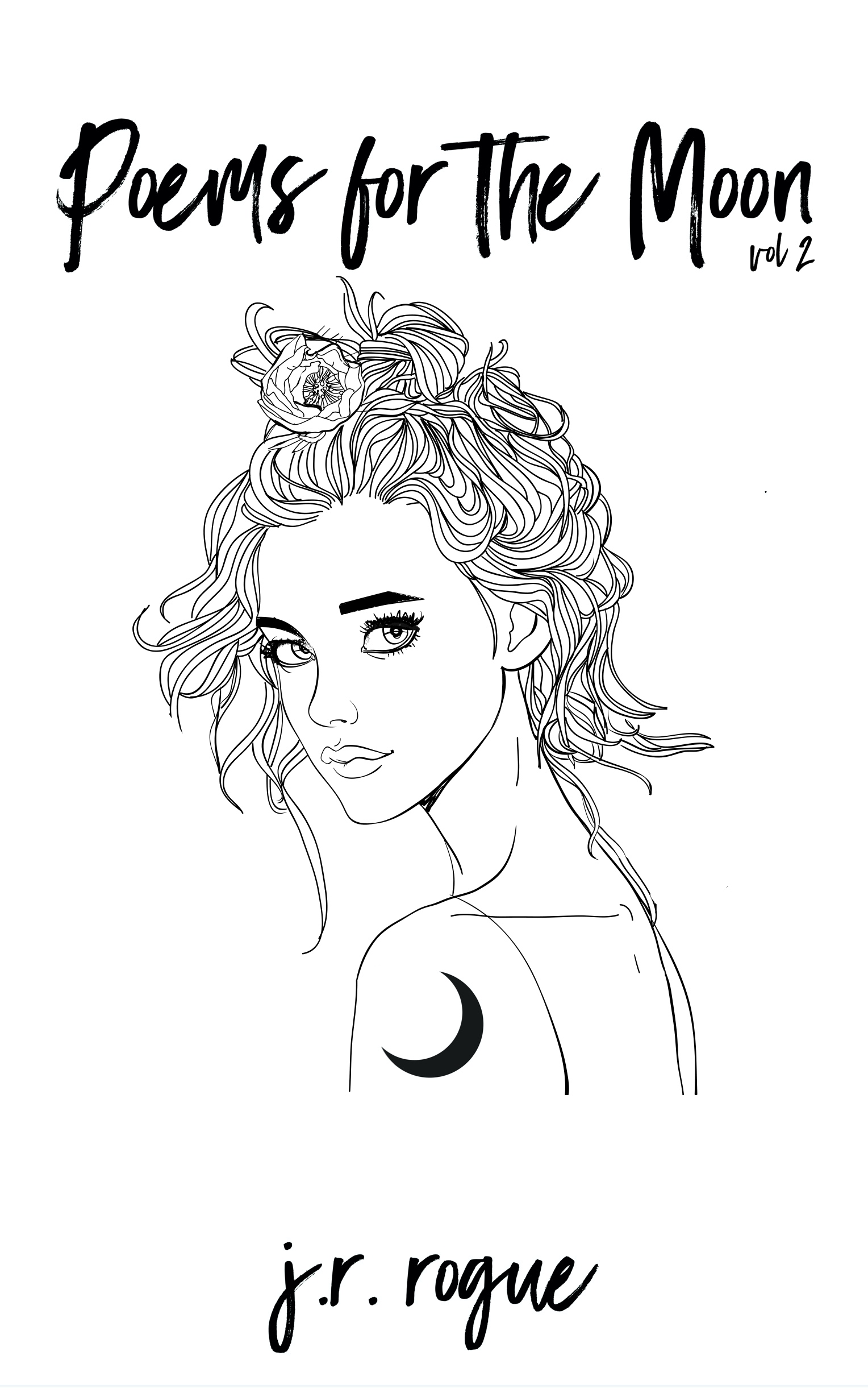 Poems for the Moon book cover