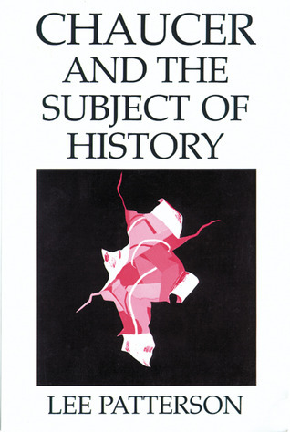 Chaucer and the Subject of History book cover