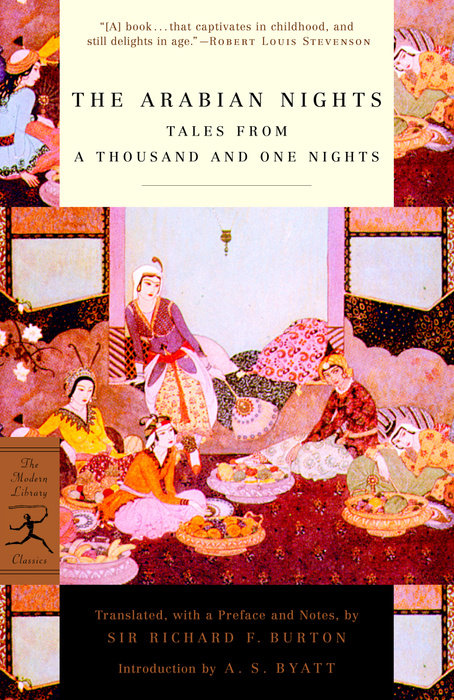 The Arabian Nights book cover