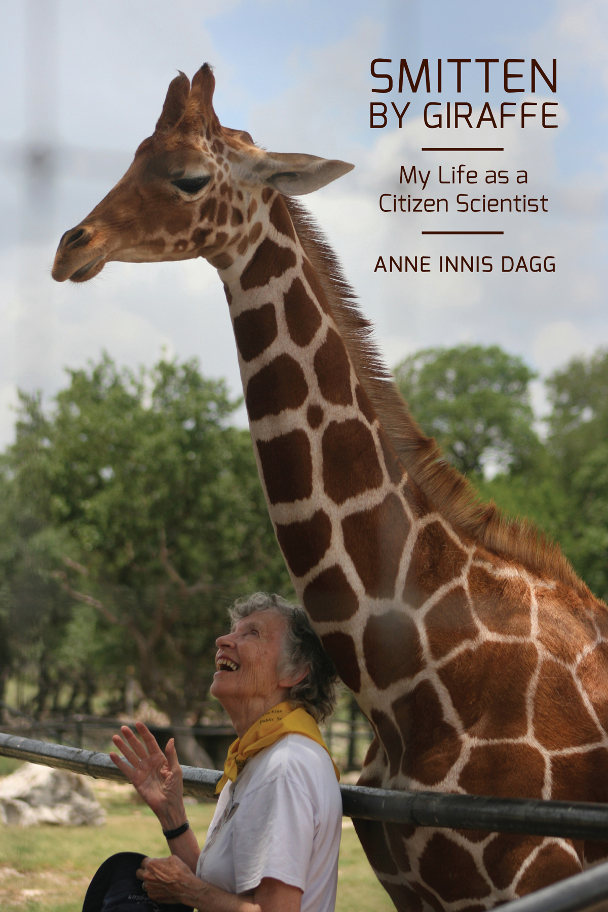 Smitten by Giraffe book cover