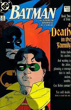 Batman A Death in the Family #427 Book Two of Four book cover