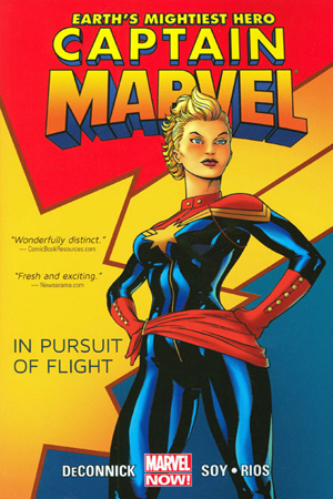 Carol Danvers book cover 2