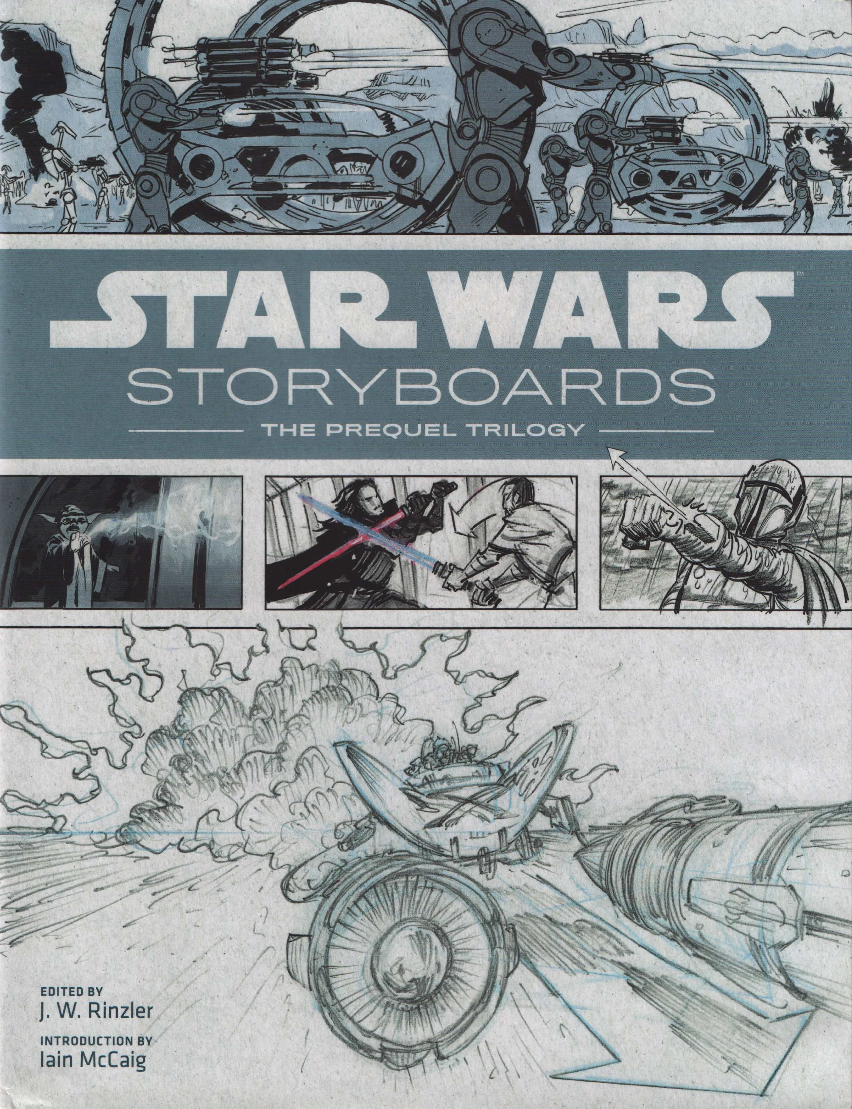 Star Wars Storyboards book cover
