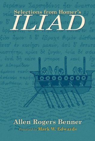 Selections from Homer's Iliad book cover