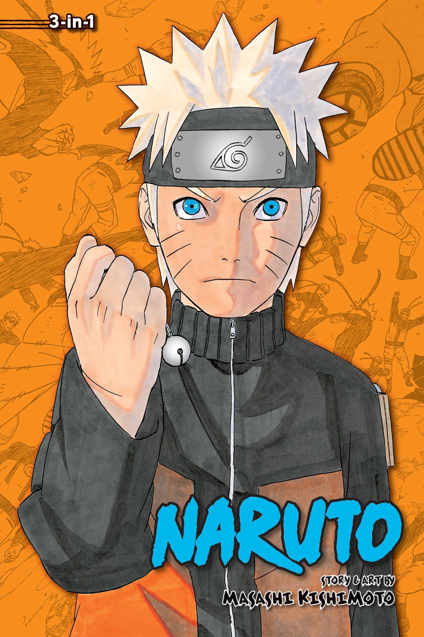 Naruto (3-in-1 Edition), Vol. 16 book cover