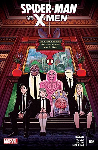 Spider-Man & The X-Men #6 book cover