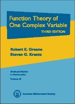 Function Theory of One Complex Variable book cover