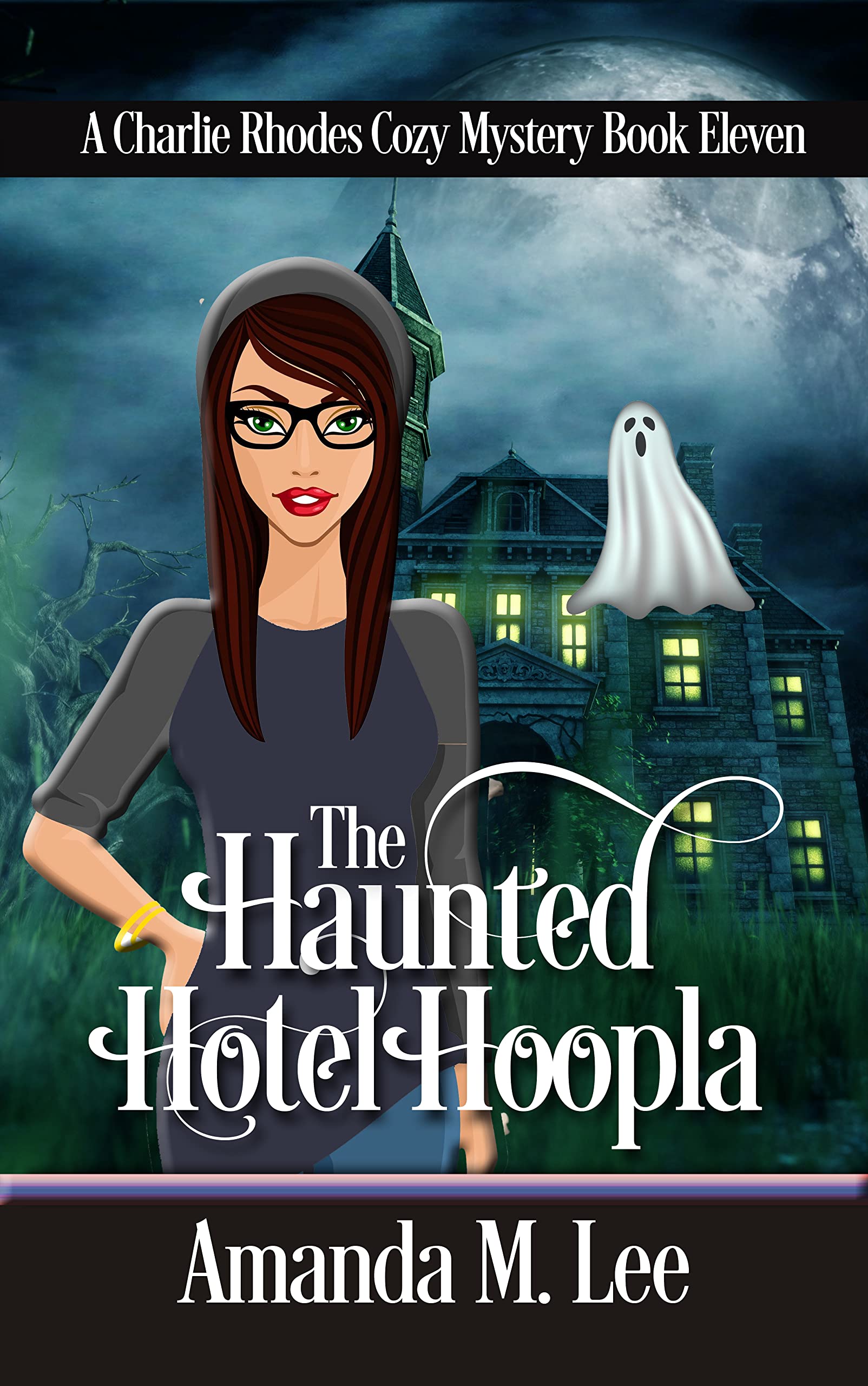 The Haunted Hotel Hoopla book cover