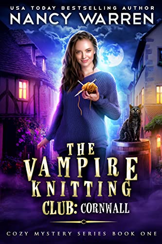 The Vampire Knitting Club: Cornwall book cover 1