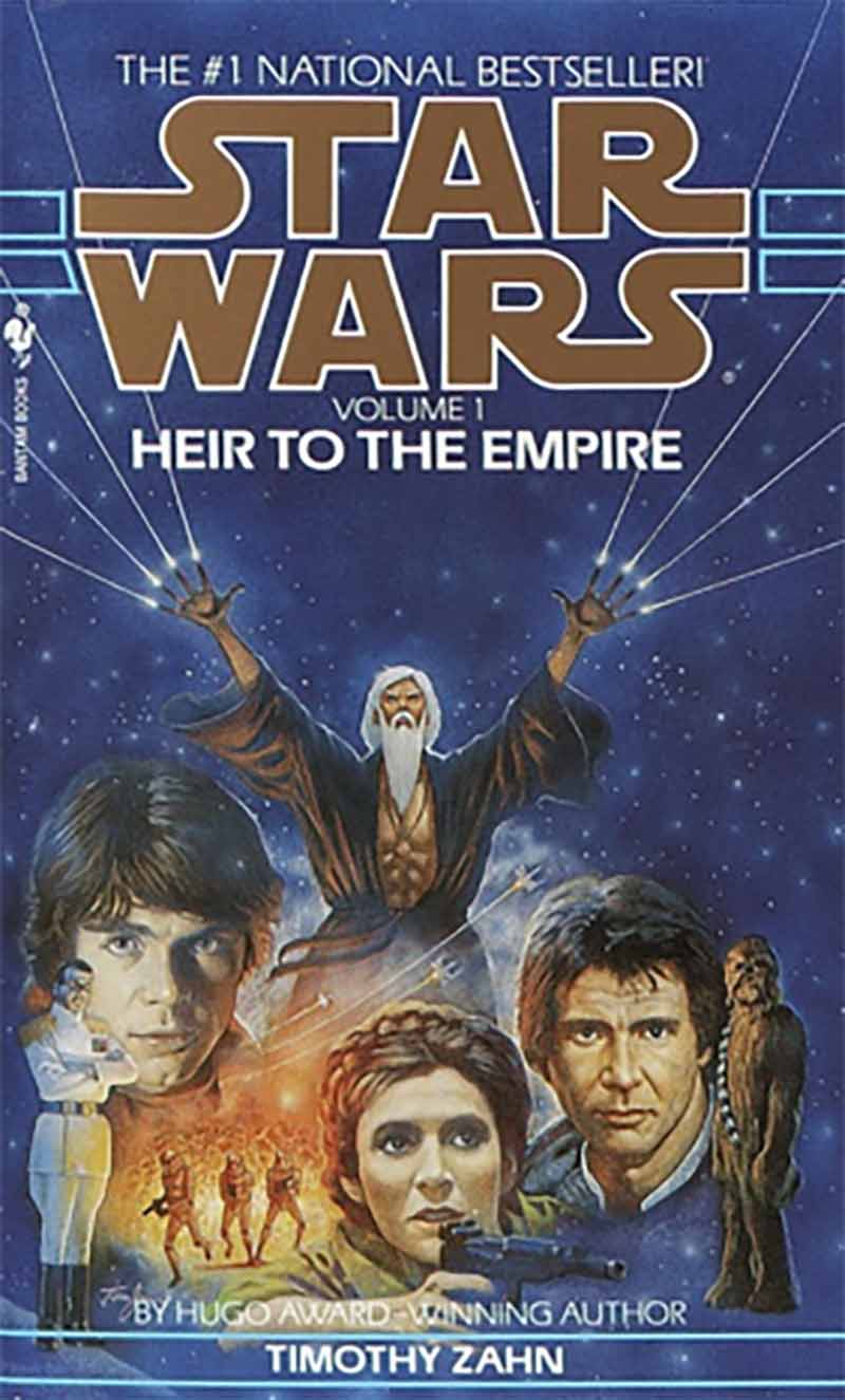 Star Wars: The Thrawn Trilogy book cover 1