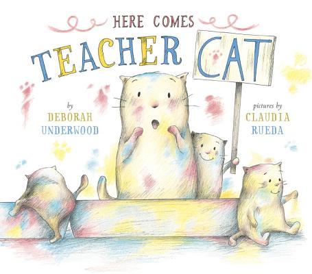 Here Comes Teacher Cat book cover