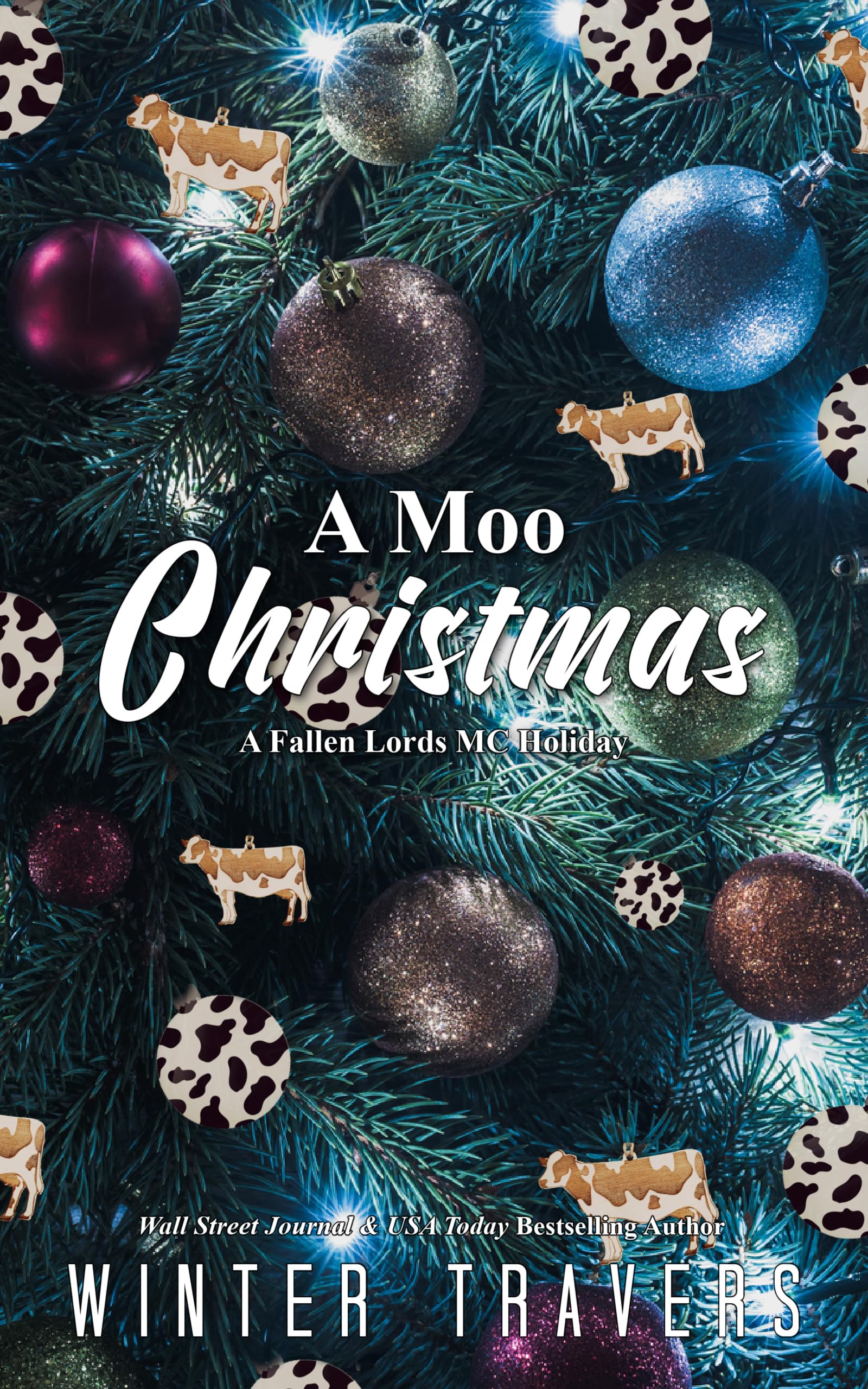 A Moo Christmas book cover