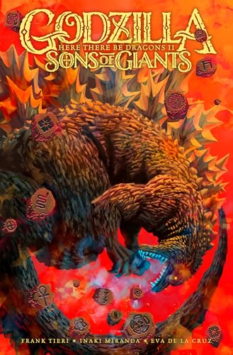 Godzilla: Here There Be Dragons book cover 2