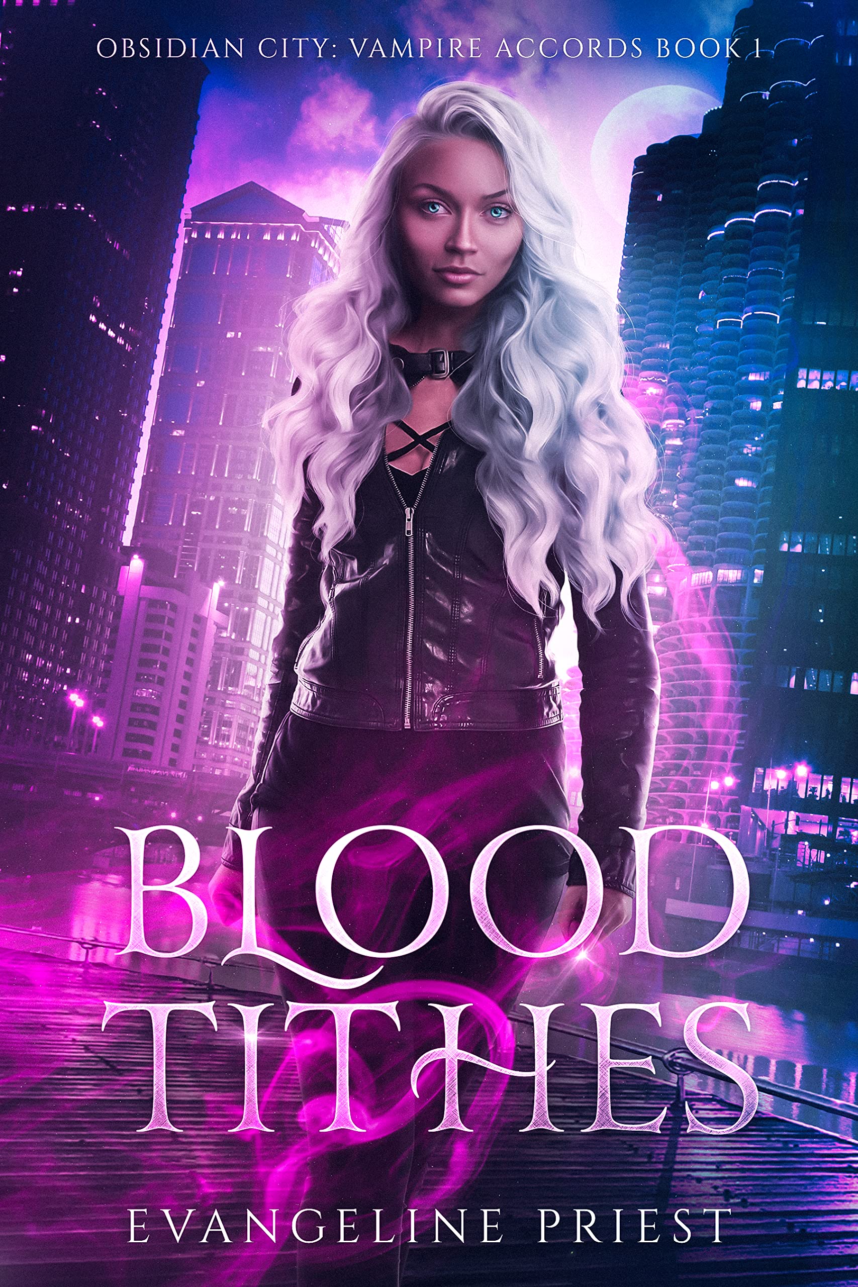 Obsidian City: Vampire Accords book cover 1