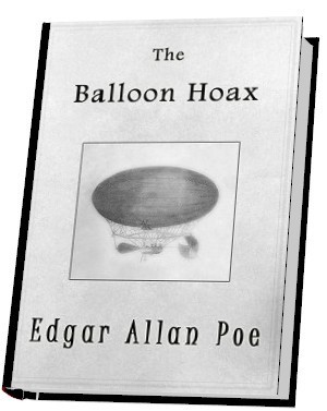The Balloon Hoax - an Edgar Allan Poe Short Story book cover