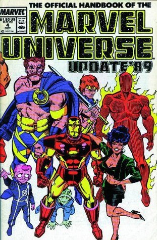 Essential Official Handbook of the Marvel Universe - Update 89, Vol. 1 book cover