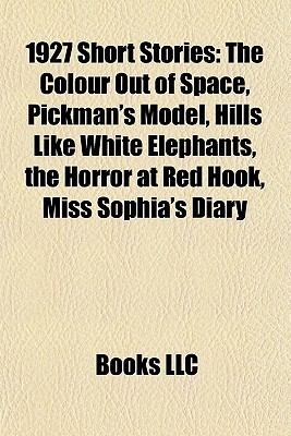 1927 Short Stories book cover