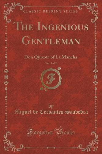 The Ingenious Gentleman, Vol. 1 of 2 book cover