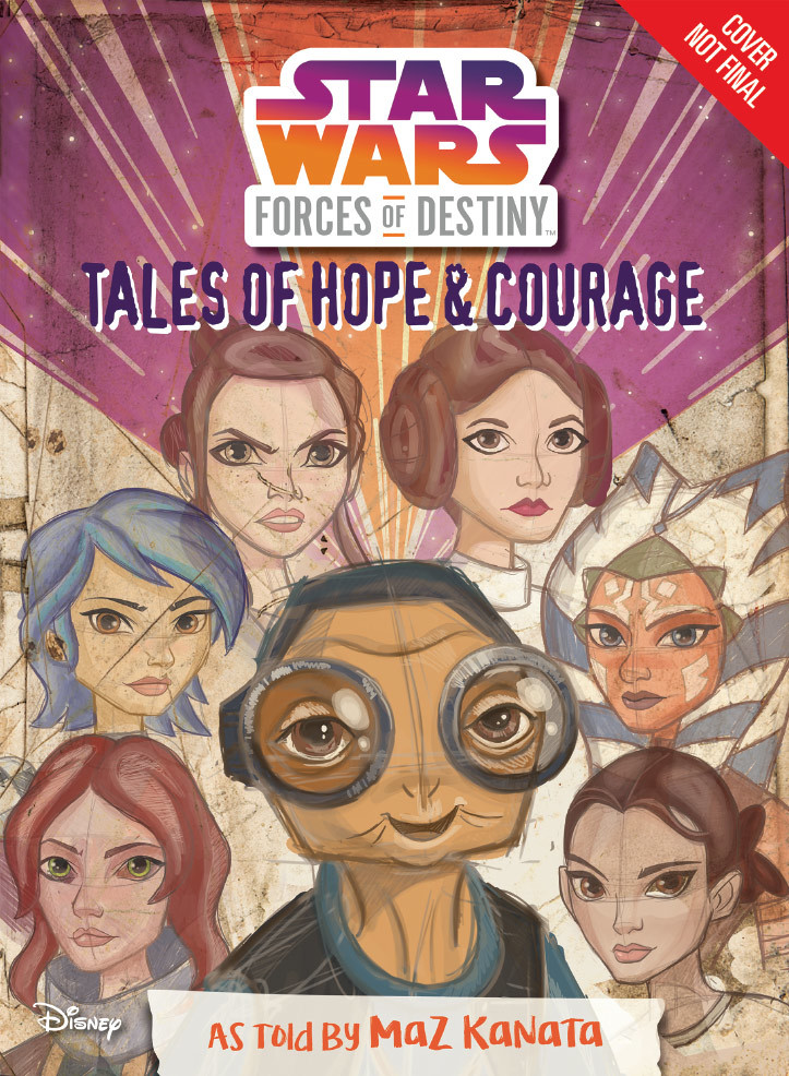 Star Wars: Forces of Destiny book cover 1