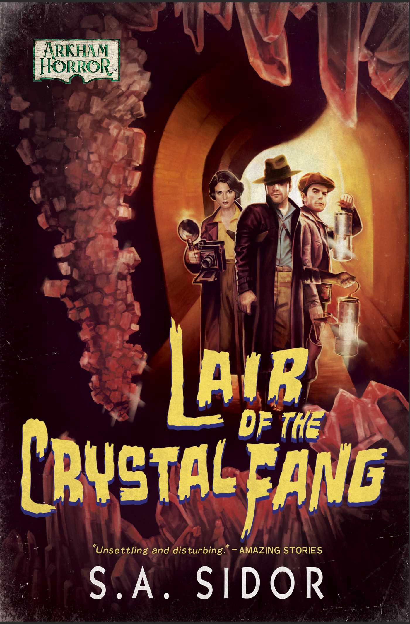 Lair of the Crystal Fang book cover