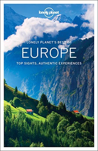 Lonely Planet's Best of Europe book cover