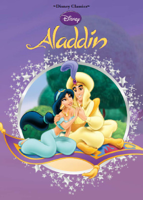 Disney's Aladdin book cover