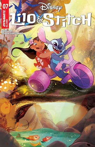 Lilo & Stitch #7 book cover