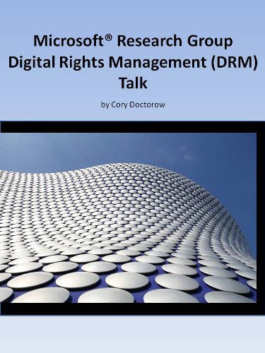 Microsoft Research Digital Rights Management (DRM) Talk book cover