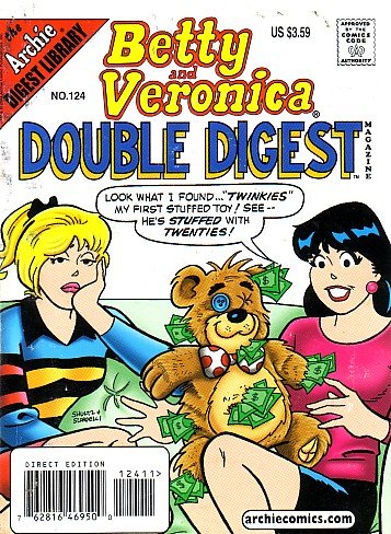 Betty and Veronica Double Digest Magazine, #124 book cover