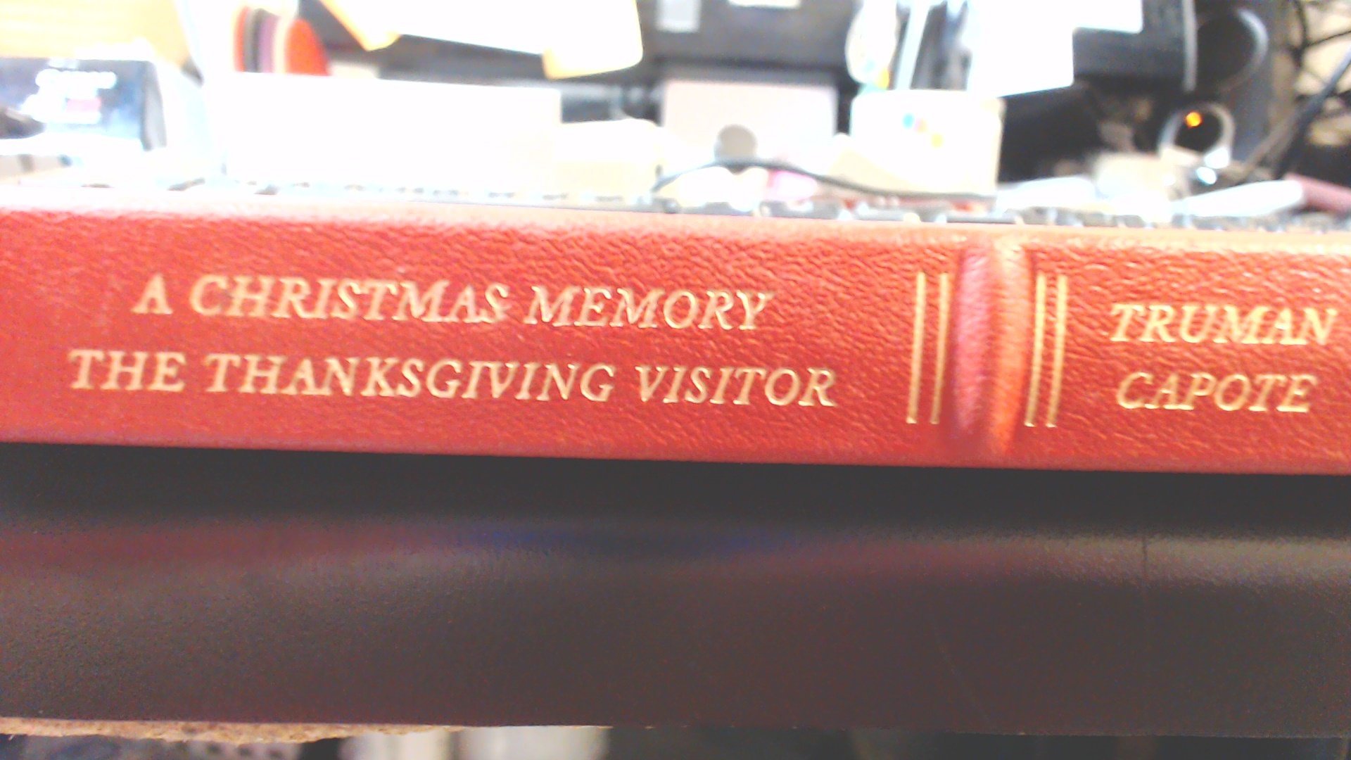 A Christmas Memory & The Thanksgiving Visitor book cover
