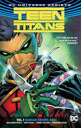 Teen Titans (2016) book cover 1