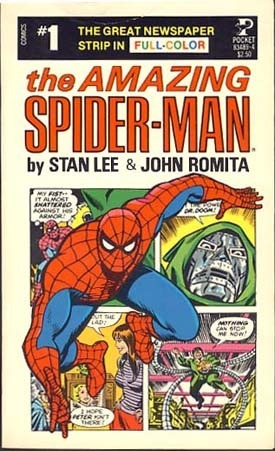 The Amazing Spider-Man Newspaper Strips (Pocket Books) book cover 1