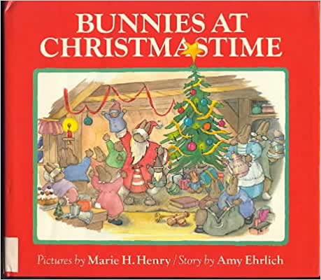 Bunnies at Christmastime book cover