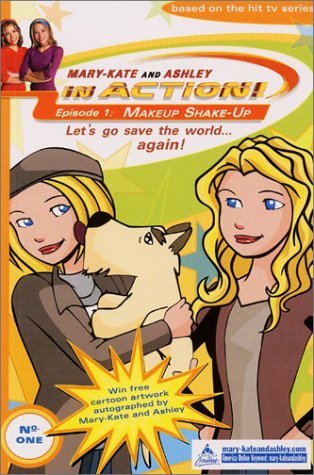 Mary-Kate and Ashley In Action! book cover 1