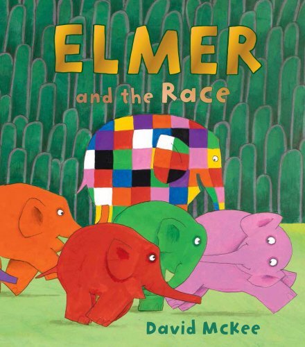 Elmer and the Race book cover