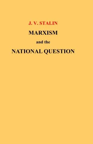 Marxism and the National Question book cover