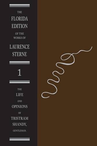 Tristram Shandy v.1; Text book cover