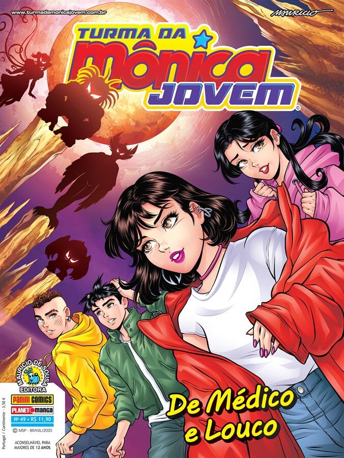 Turma da Mônica Jovem (Segunda Série) #49 - De médico e louco book cover