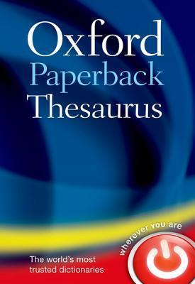 Oxford Paperback Thesaurus book cover