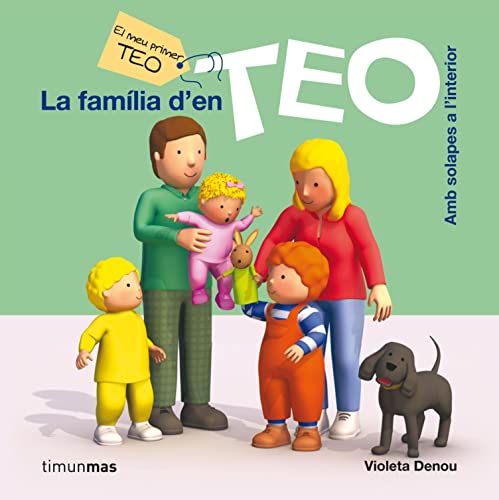 La familia de Teo (ebook interactivo) (Mi primer Teo) book cover