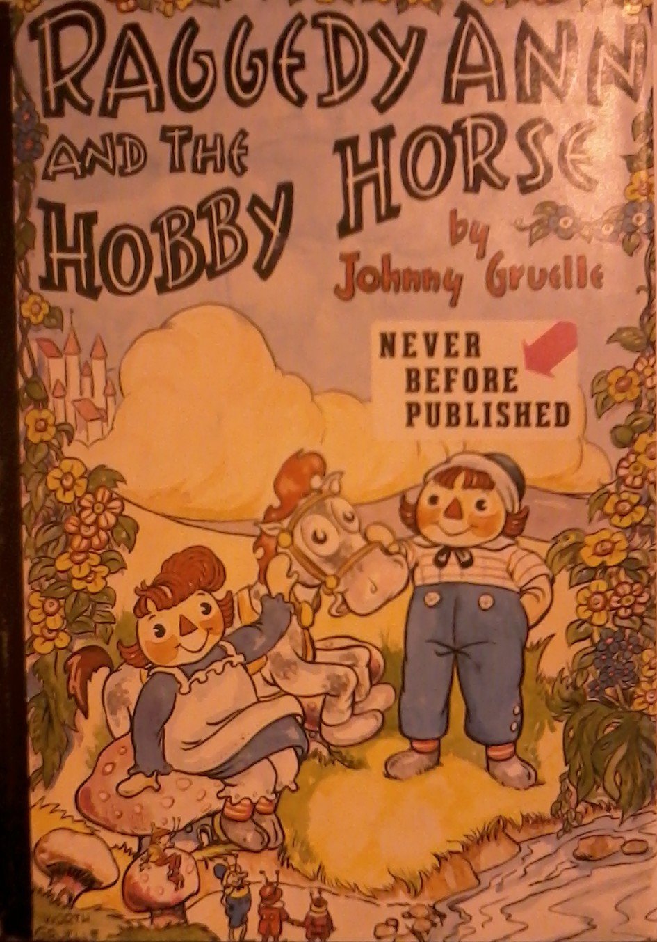 Raggedy Ann and the Hobby Horse book cover