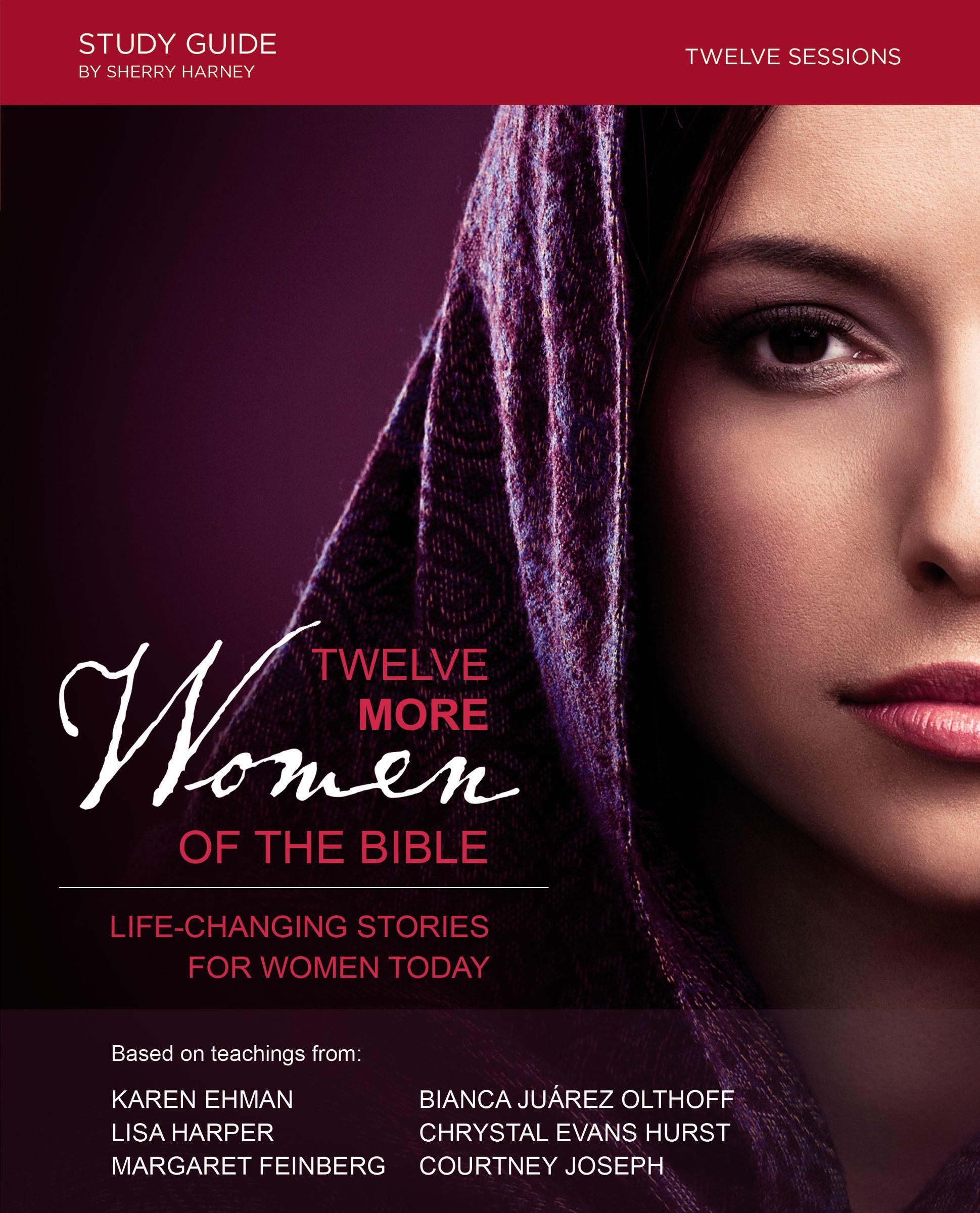 Twelve More Women of the Bible Study Guide book cover