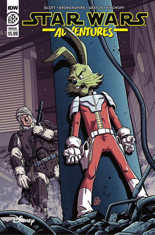 Star Wars Adventures Annual 2020 book cover