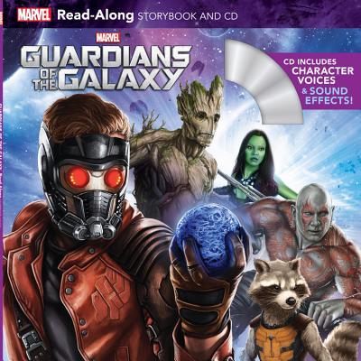 Guardians of the Galaxy Read-Along Storybook and CD book cover