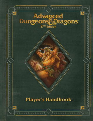 Premium 2nd Edition Advanced Dungeons & Dragons Player's Handbook book cover
