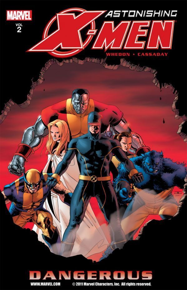 Astonishing X-Men book cover 2