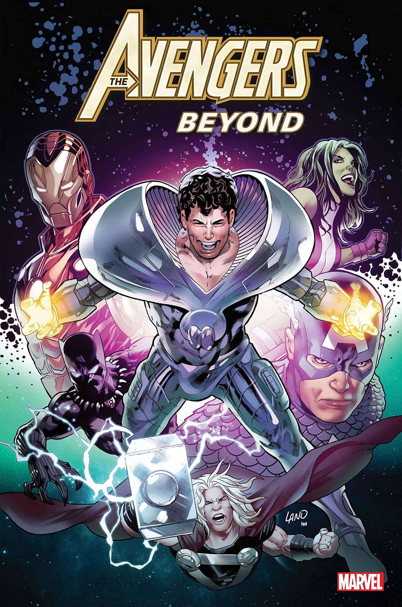 Avengers: Beyond book cover 1