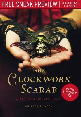 The Clockwork Scarab book cover